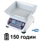 Ваги настільні ECO+ 15 кг з одним дисплеєм та USB інтерфейсом (TSTRAC15T BU)