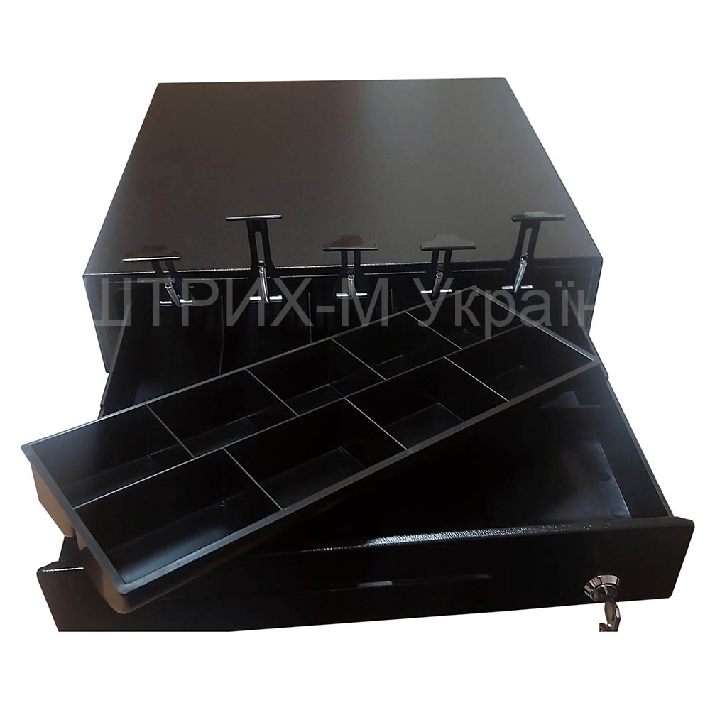 Грошова скриня для каси  HPC 16S-3P 24V чорна