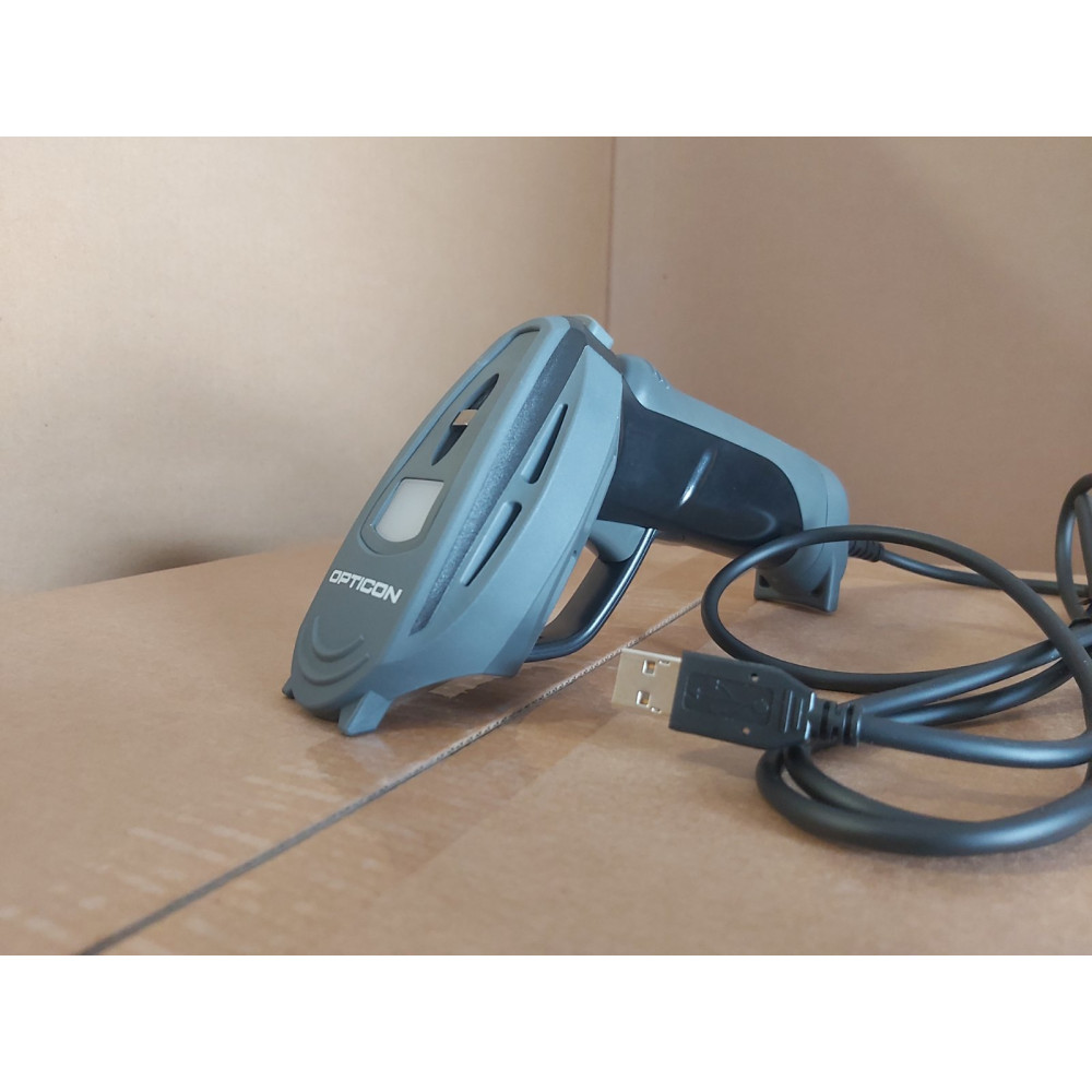 Лазерний ручний сканер штрихкоду Opticon OPR-3001 USB-HID