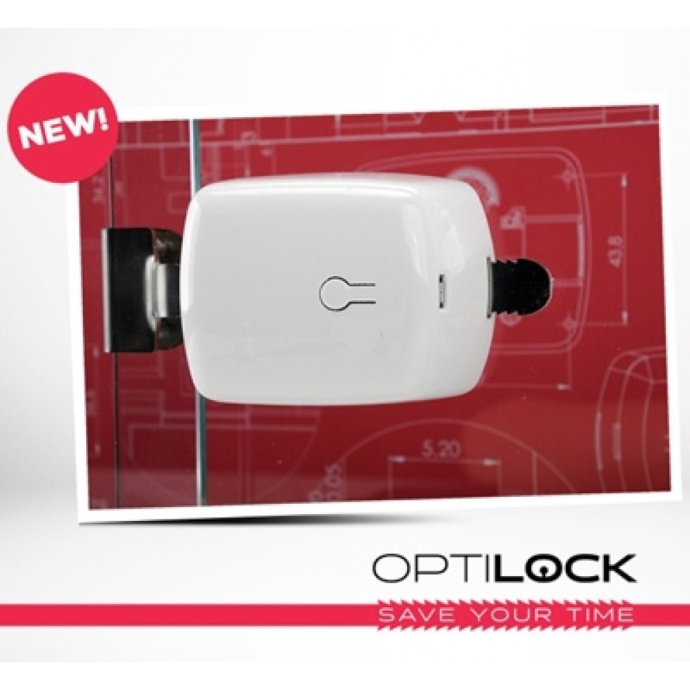 Optilock -  це механічний та електронний захист розсувних скляних дверей