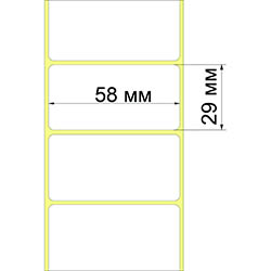 Термоетикетка Т.Есо 58х29
